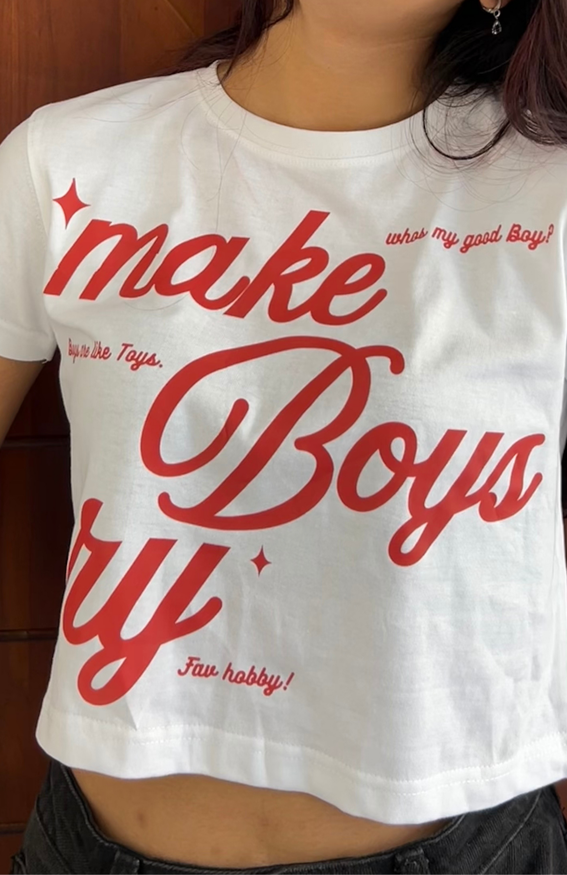 Make cry — Crop Top