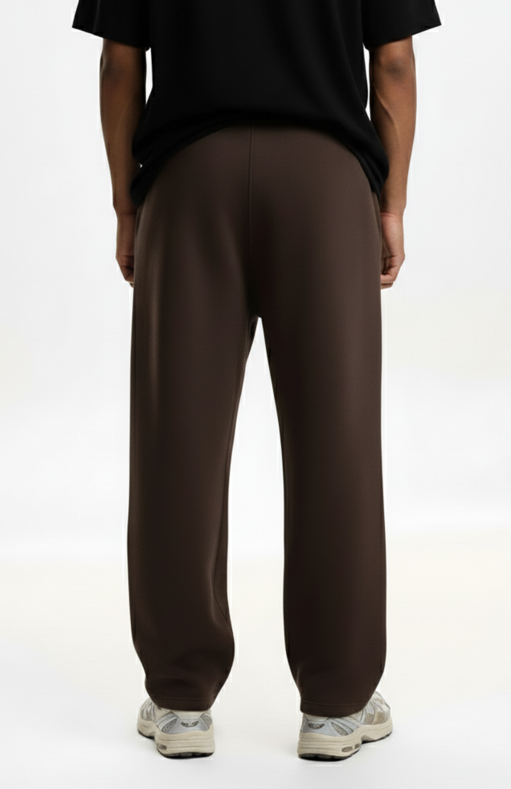 Brown Baggy Sweatpants