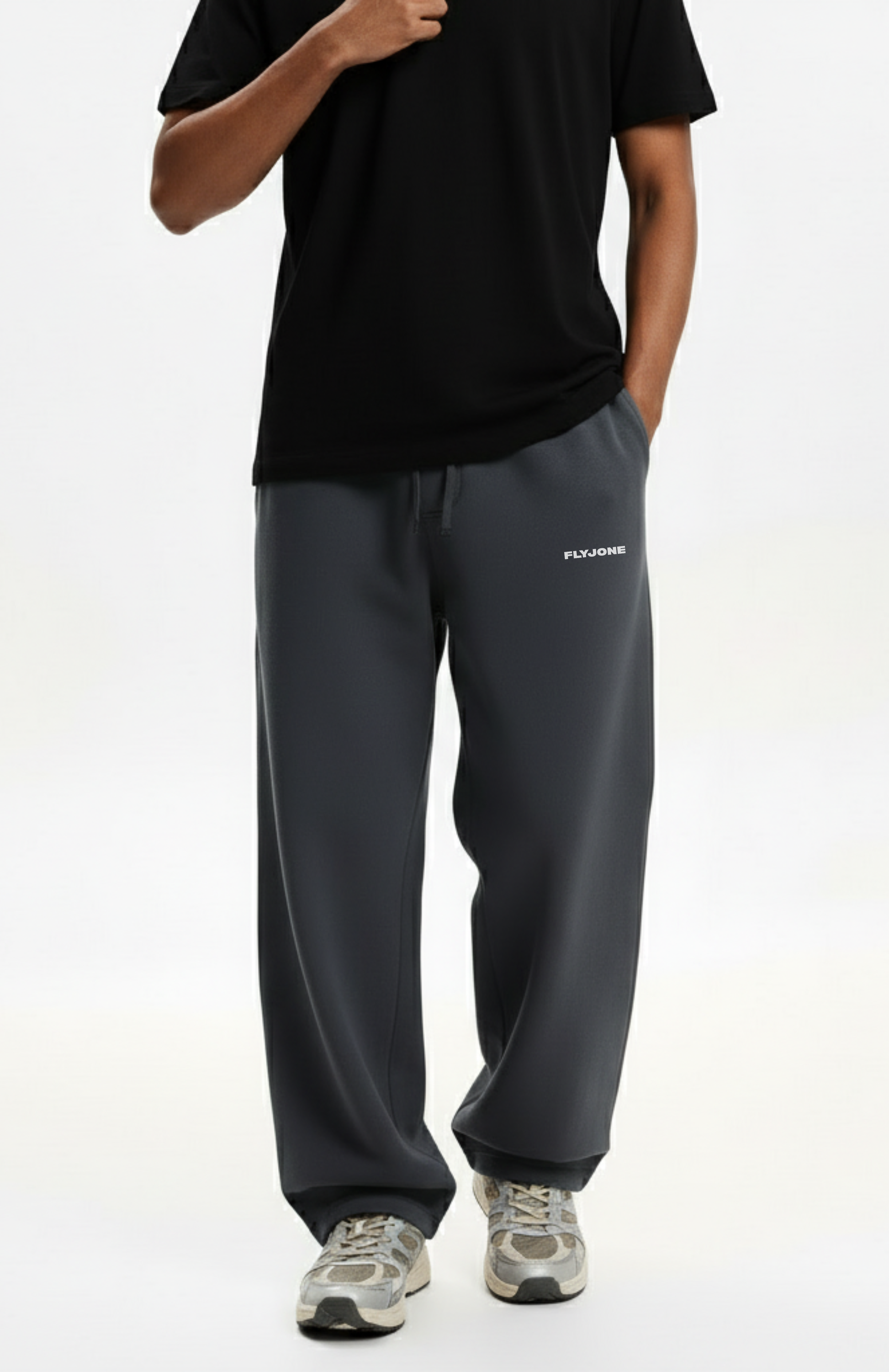 Slate Grey Baggy Sweatpants