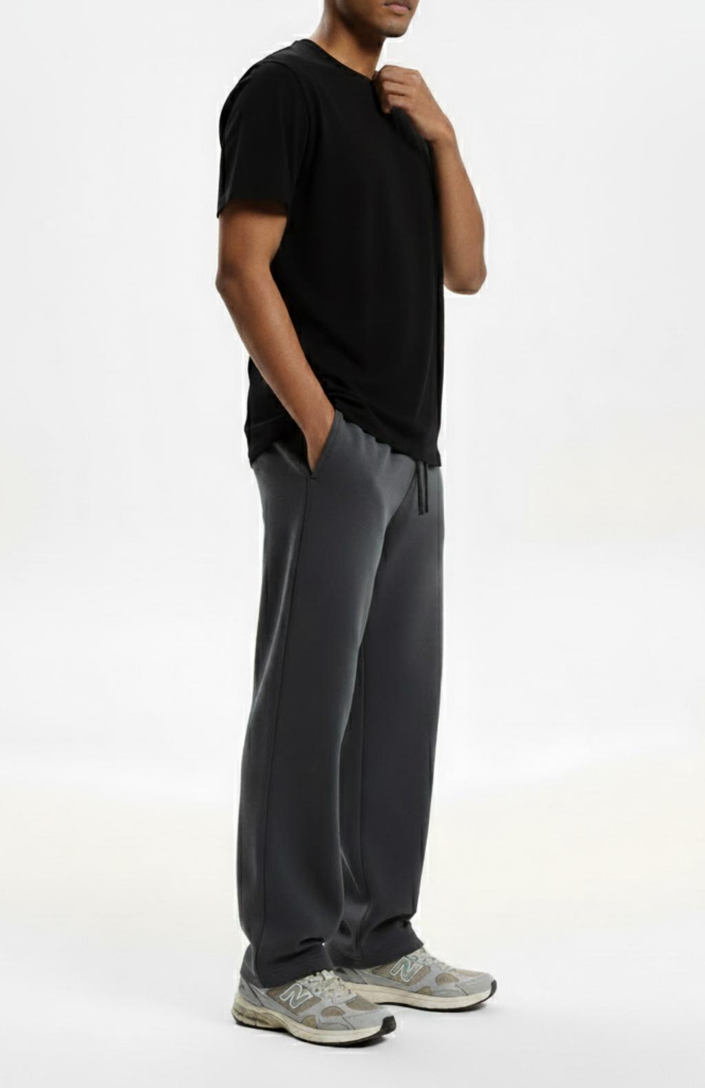 Slate Grey Baggy Sweatpants