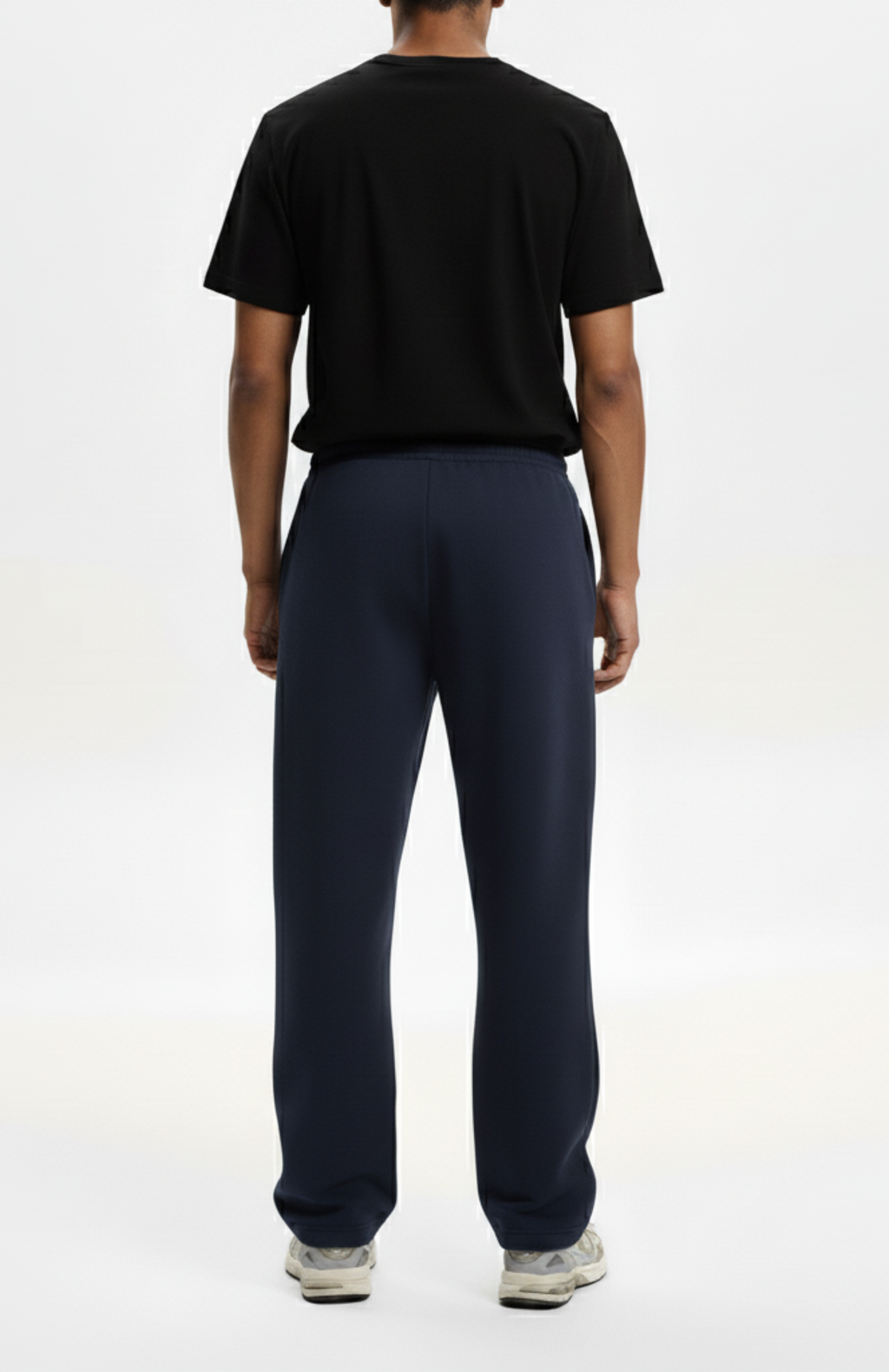 Navy Blue Baggy Sweatpants