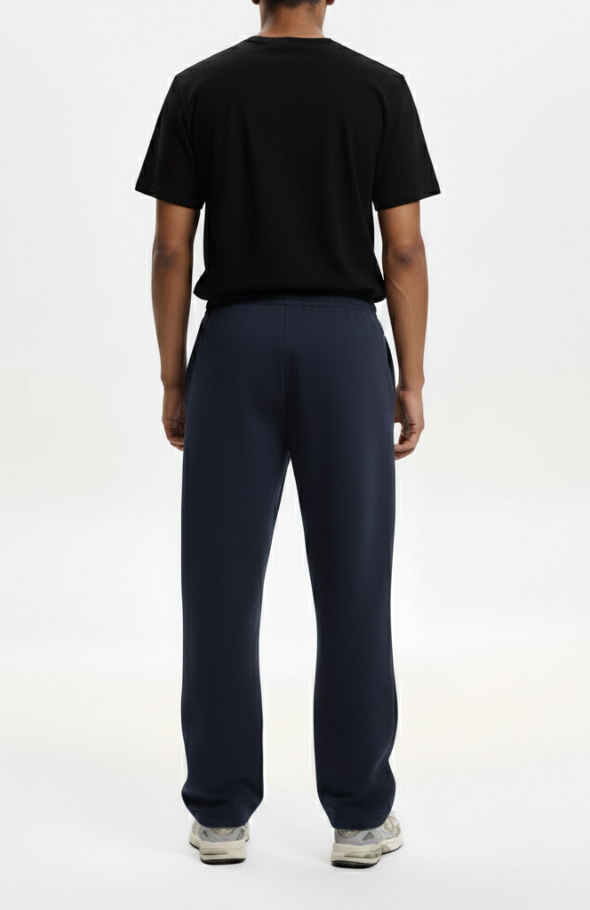Navy Blue Baggy Sweatpants
