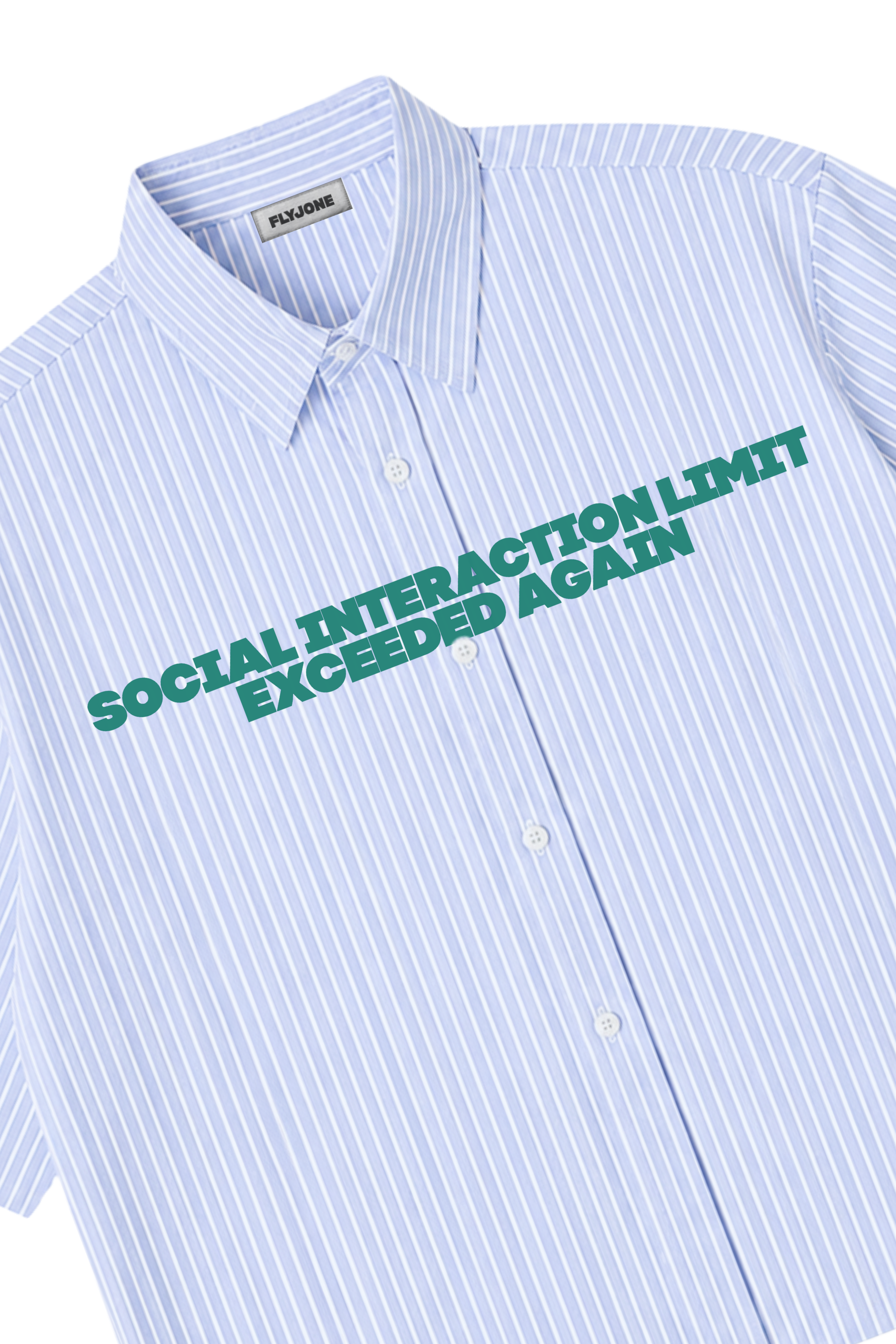 Low Social Striped Boxy Shirt