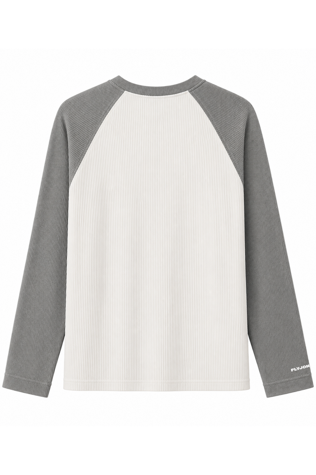 Gray Ranglan Waffle T-Shirt