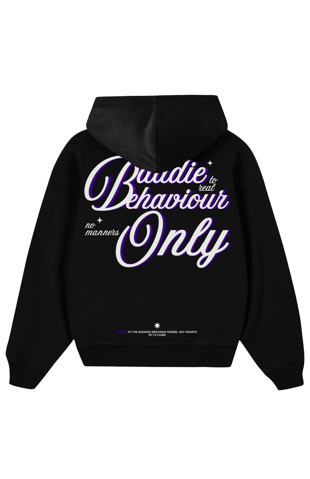 Baddie Behaviour — Oversized Hoodie