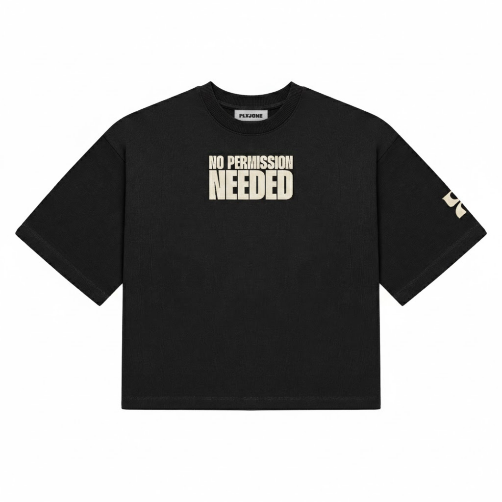 No Permission Oversized T-Shirt