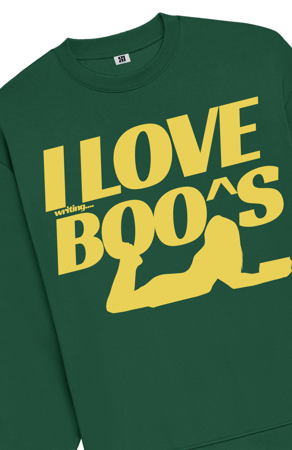 I Love Books — Oversized Sweatshirt