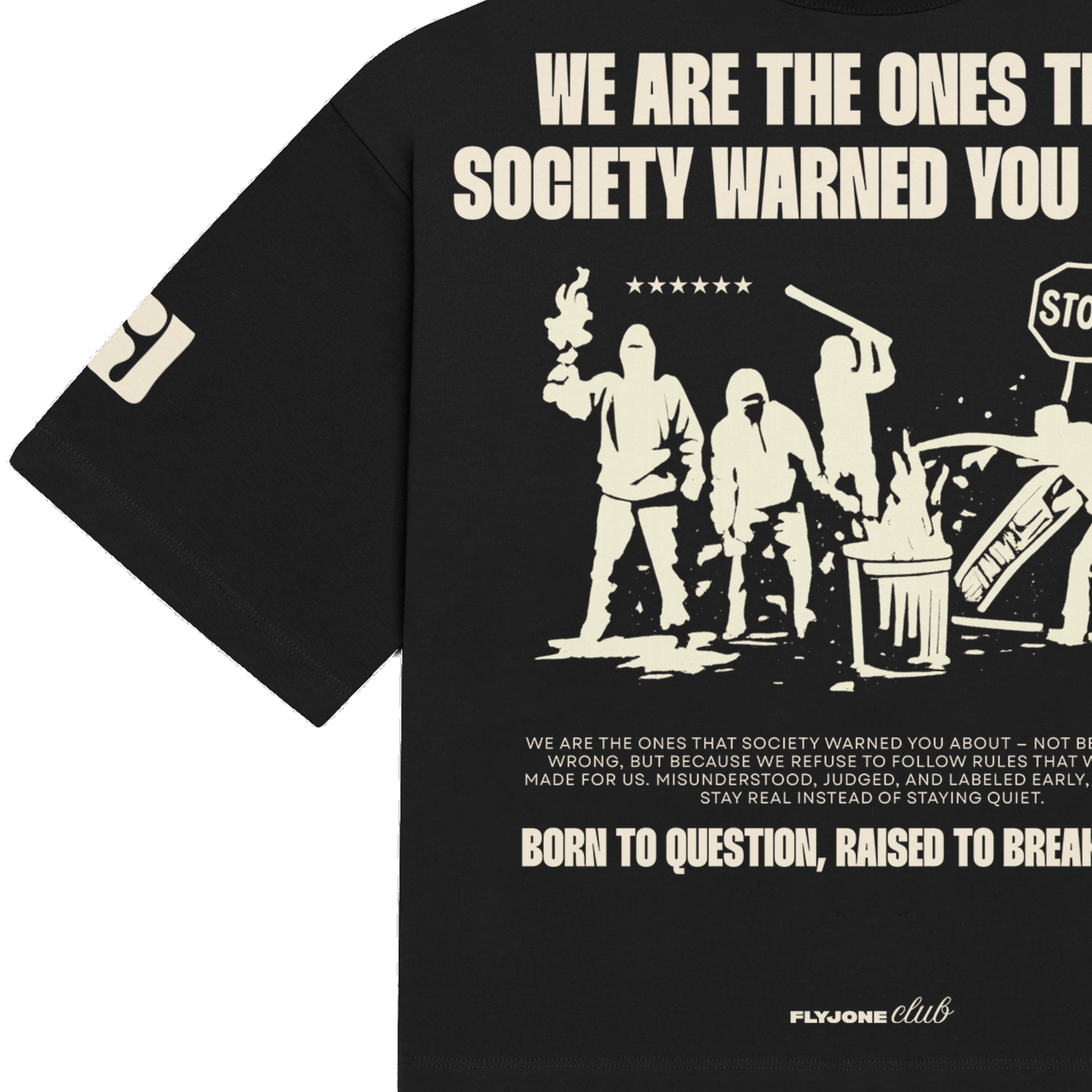 No Permission Oversized T-Shirt