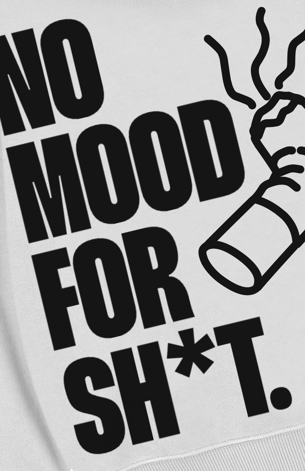 No Sh*t — Oversized Hoodie