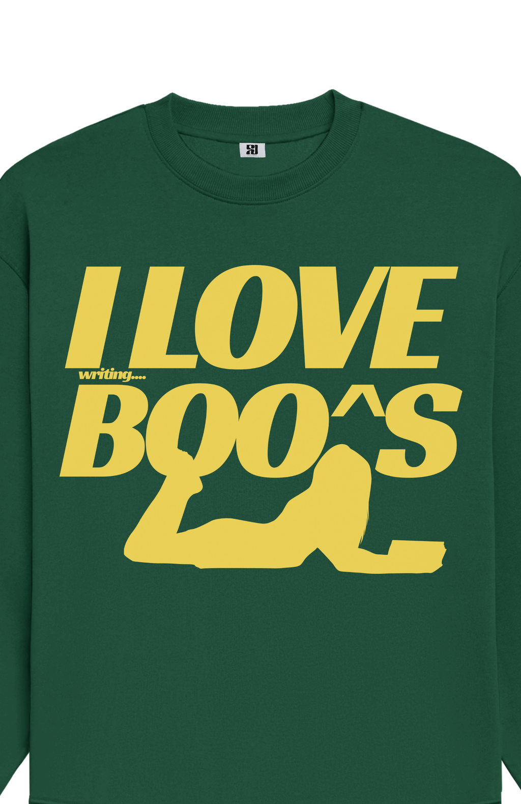I Love Books — Oversized Sweatshirt