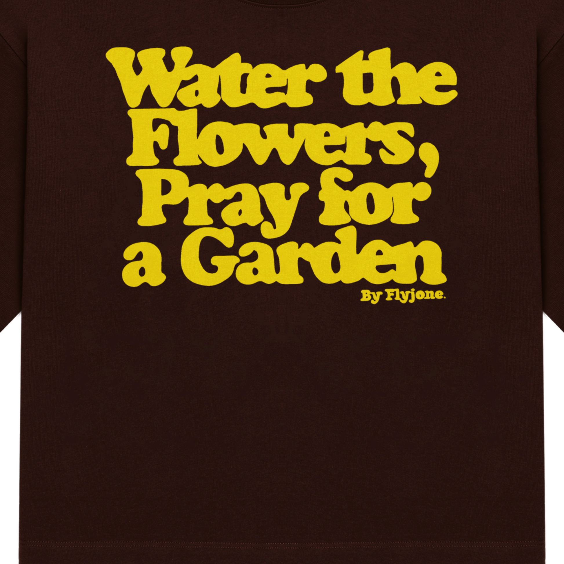 Water The Flowers Oversized T-Shirt