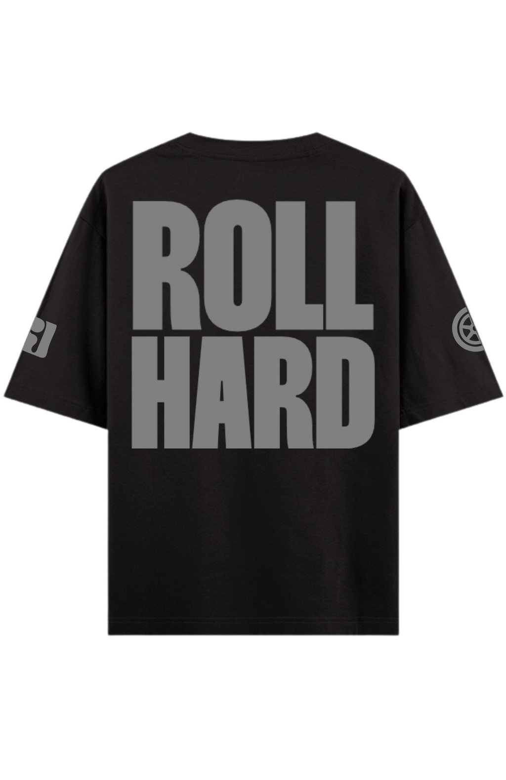 Roll Hard — Heavyweight T-Shirt