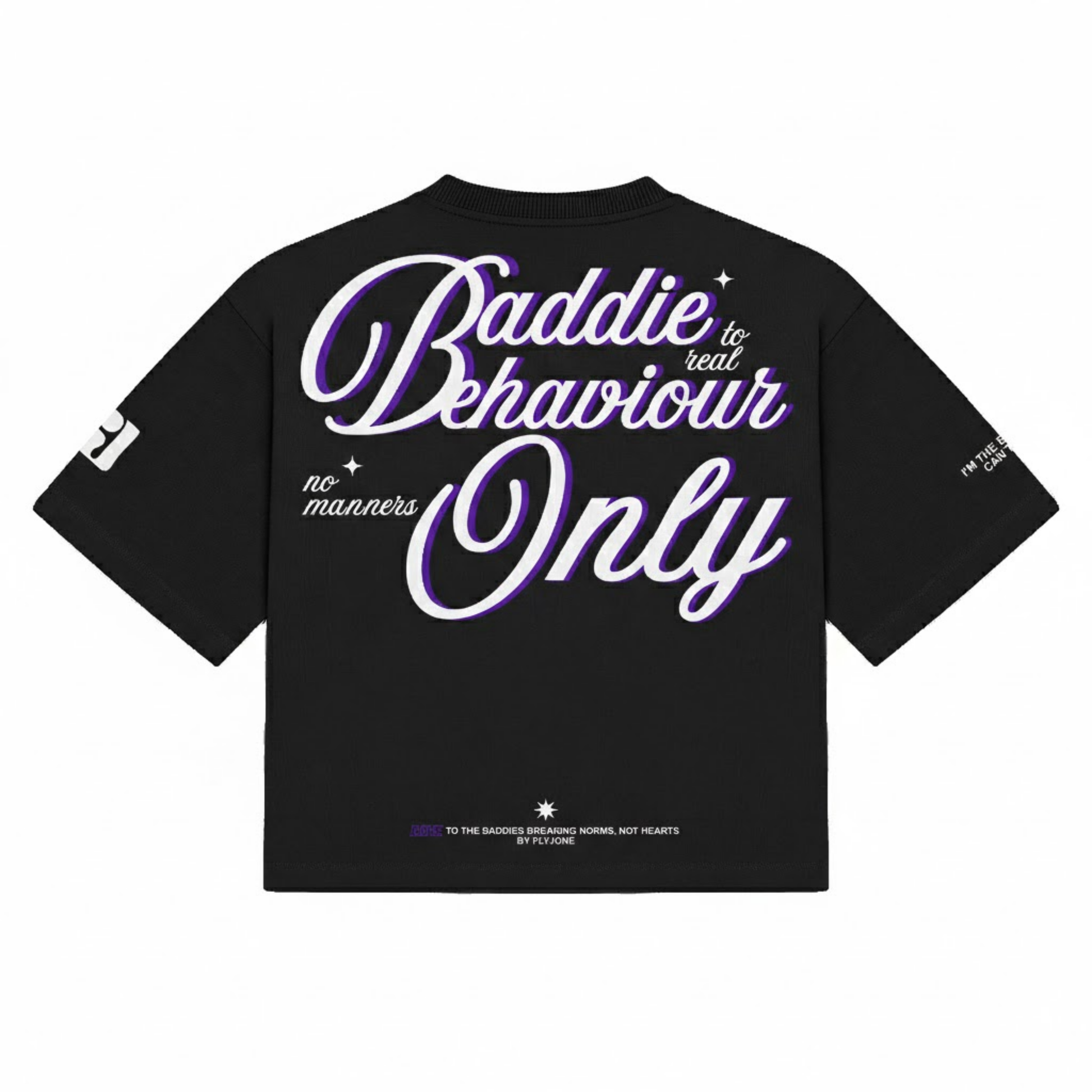Baddie Behaviour Oversized T-Shirt