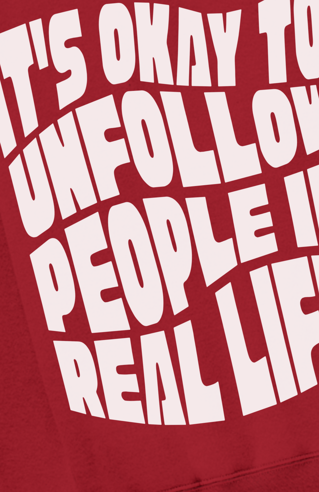 Unfollow — Hoodie