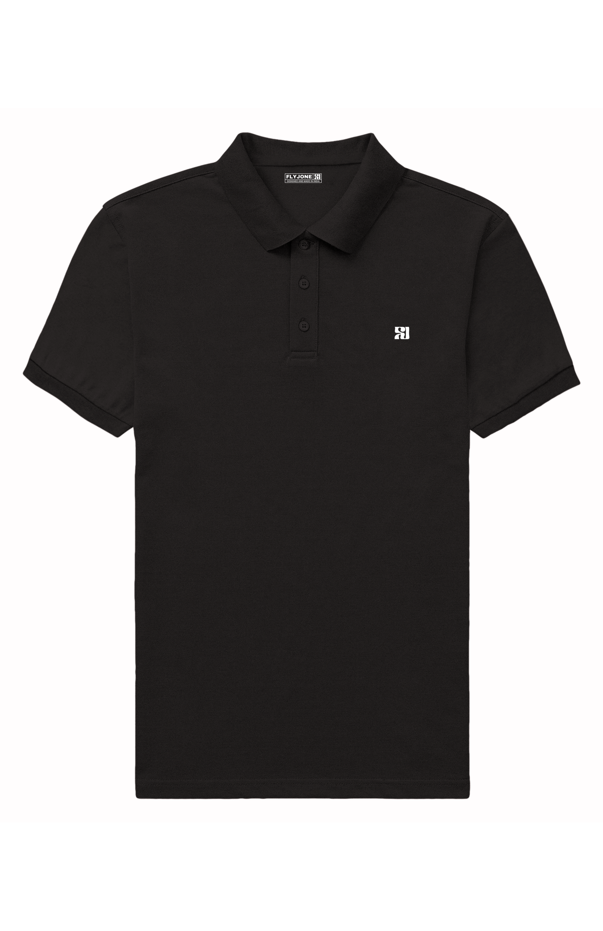 Black — Polo T-Shirt
