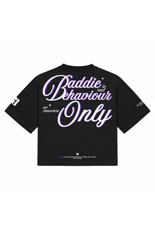 Baddie Behaviour Oversized T-Shirt