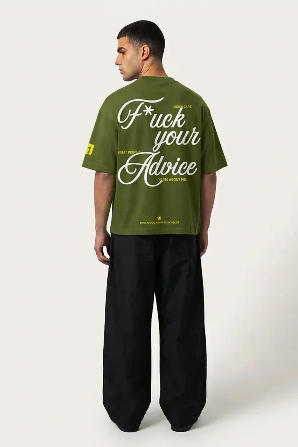 F*ck Advice Oversized T-Shirt