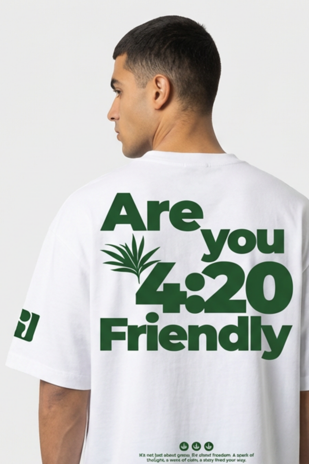 Green Life Oversized T-Shirt