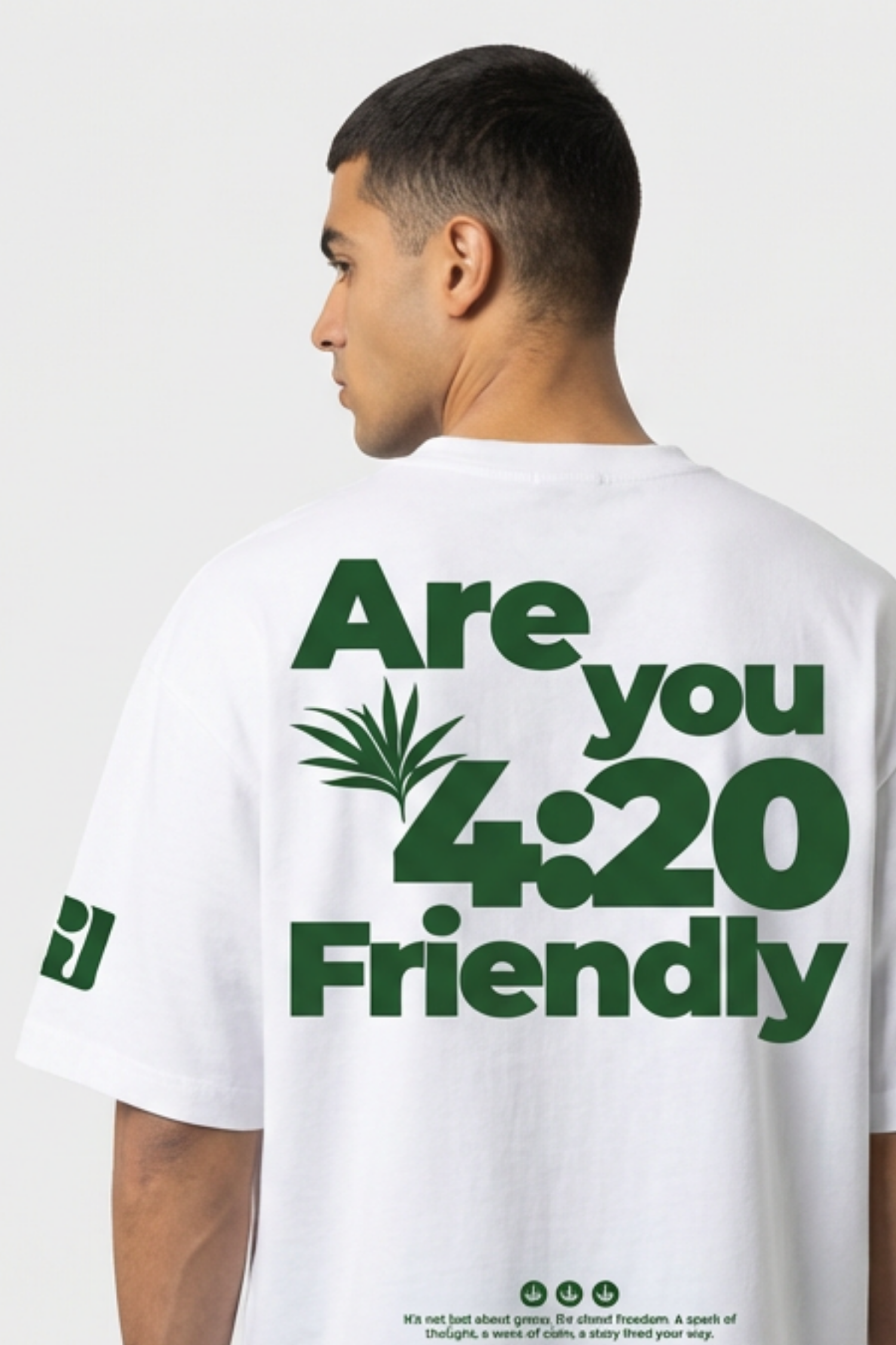 Green Life Oversized T-Shirt