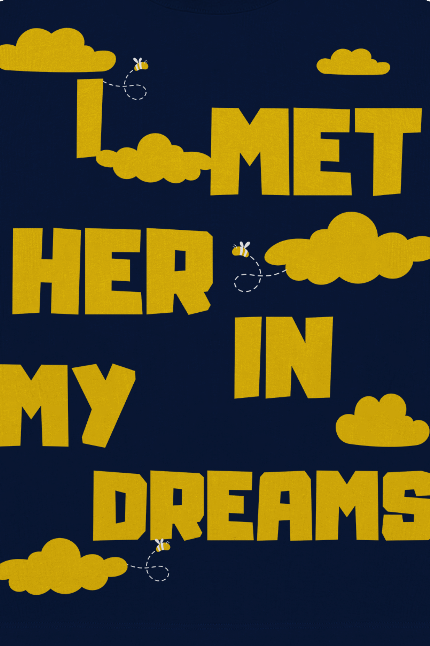 Met Her In Dreams Oversized T-Shirt
