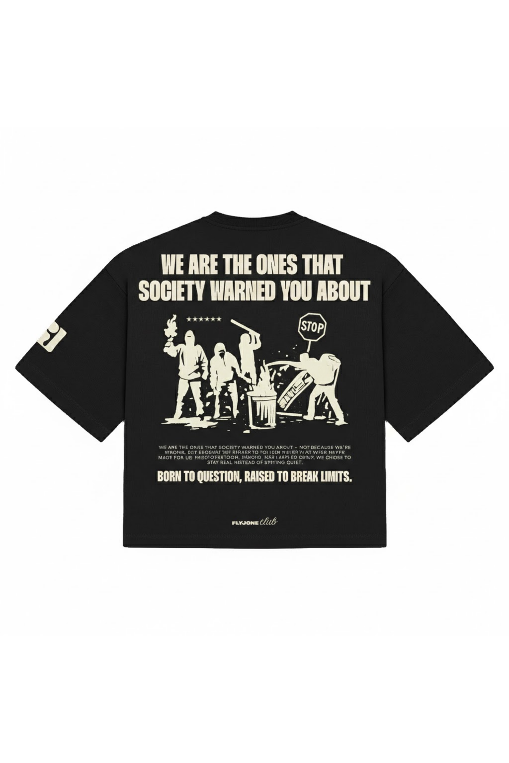 No Permission Oversized T-Shirt