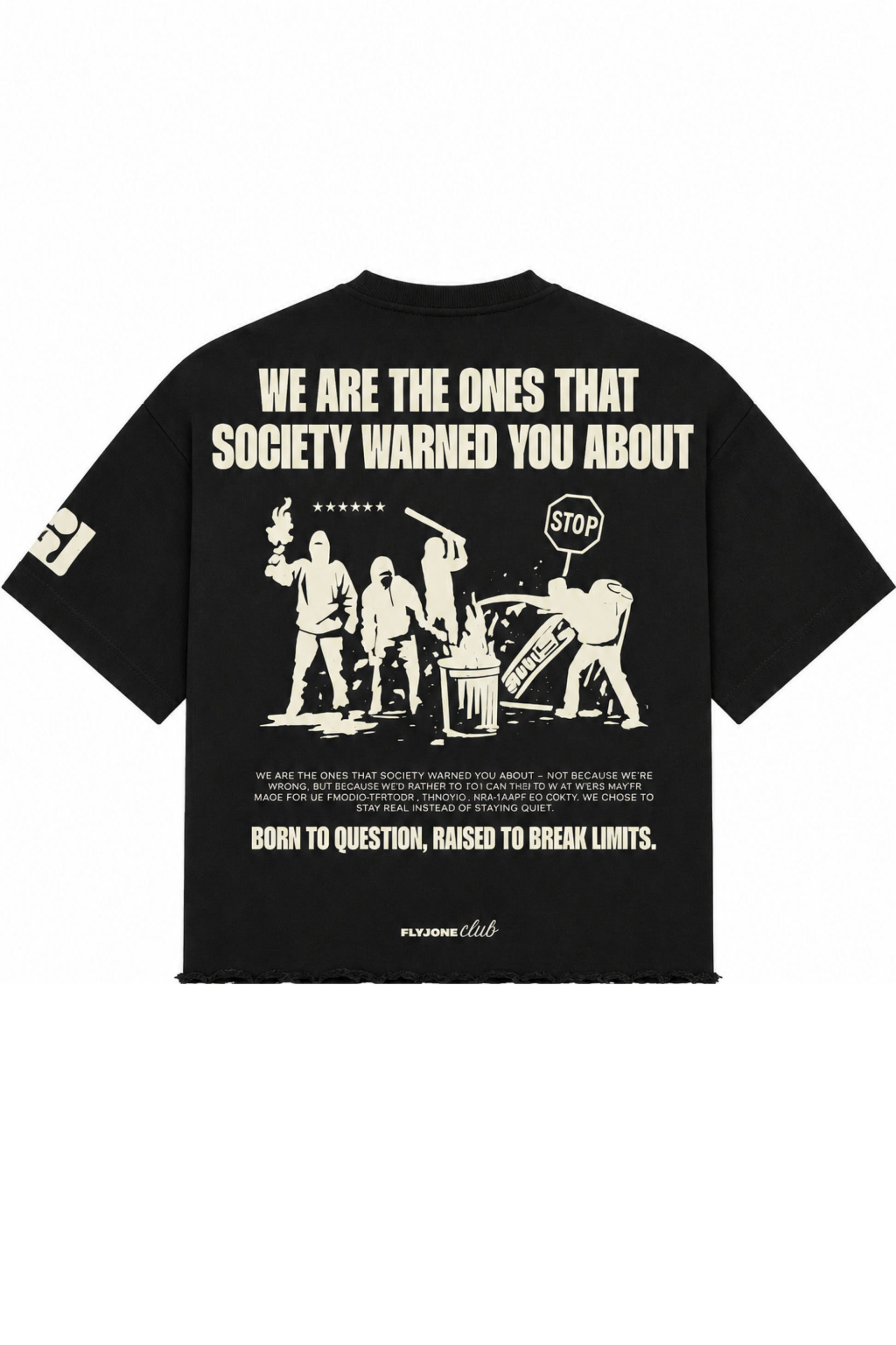 No Permission Oversized T-Shirt