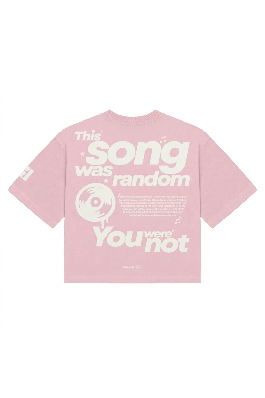 Random Song Oversized T-Shirt