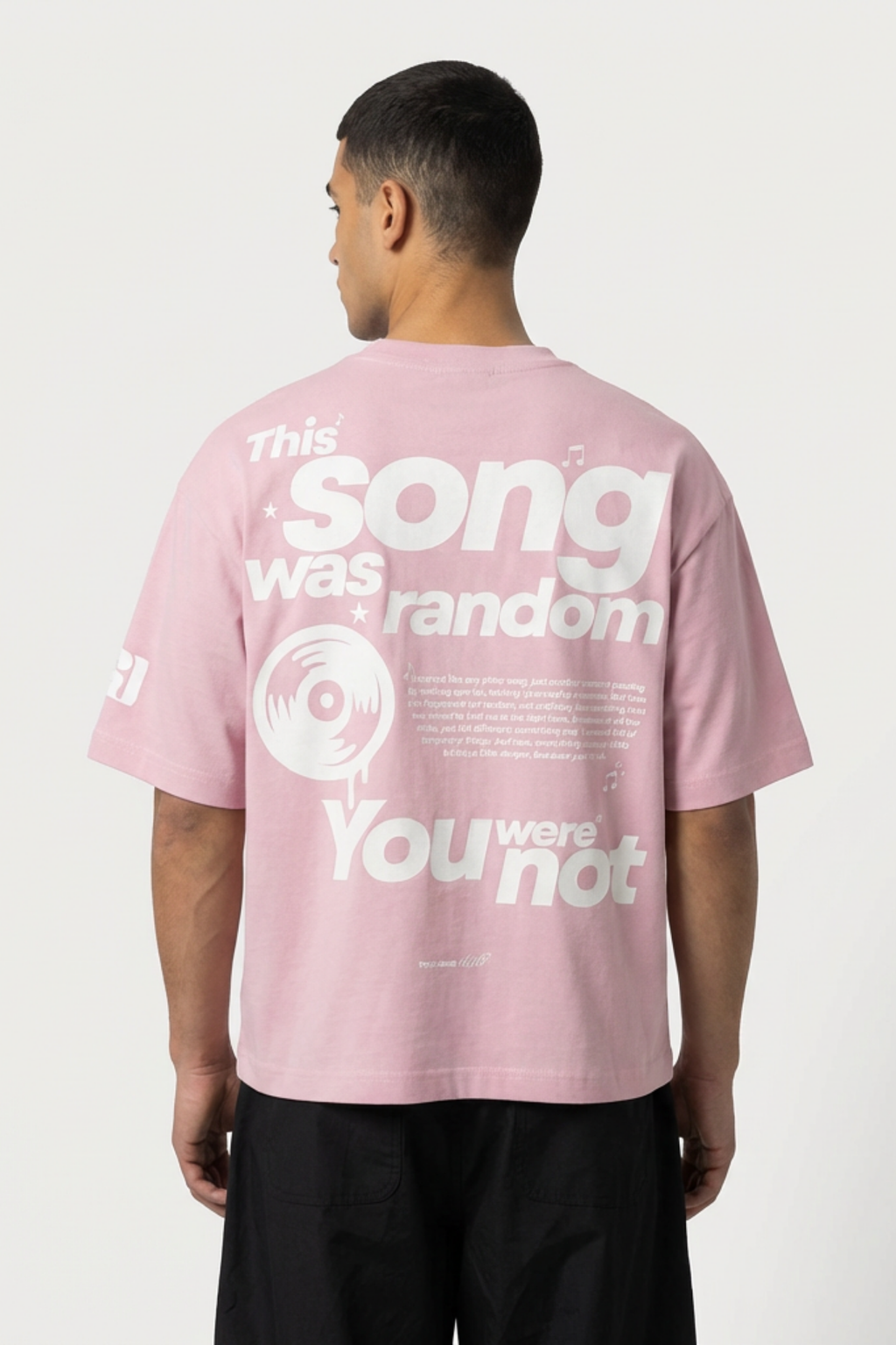Random Song Oversized T-Shirt