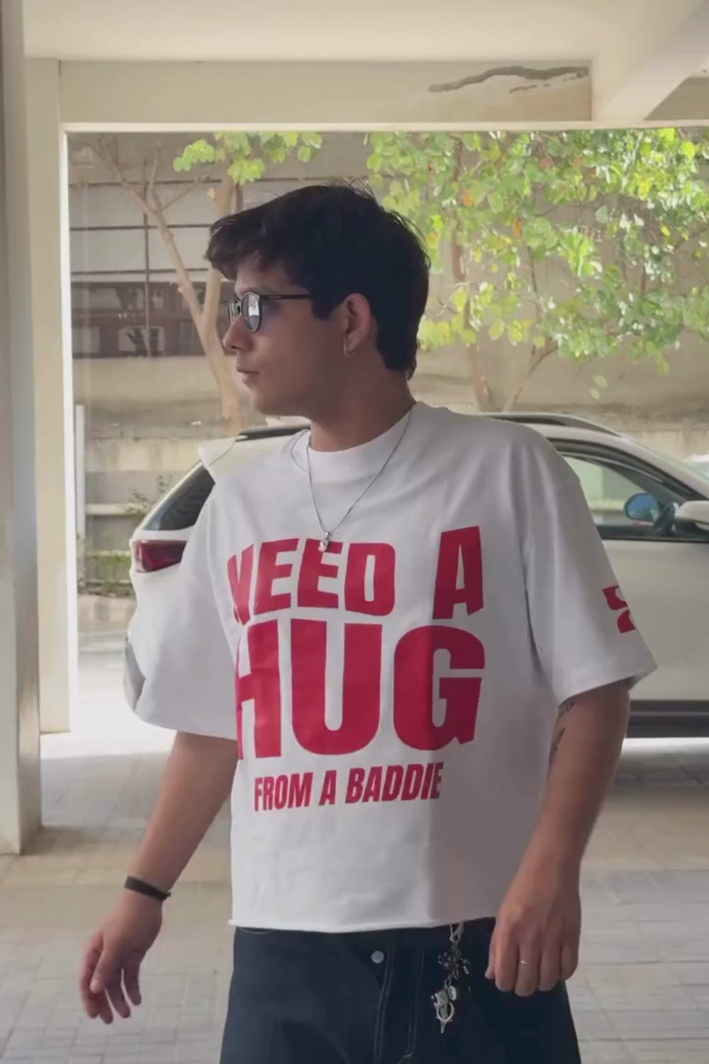 Need Hug Oversized T-Shirt